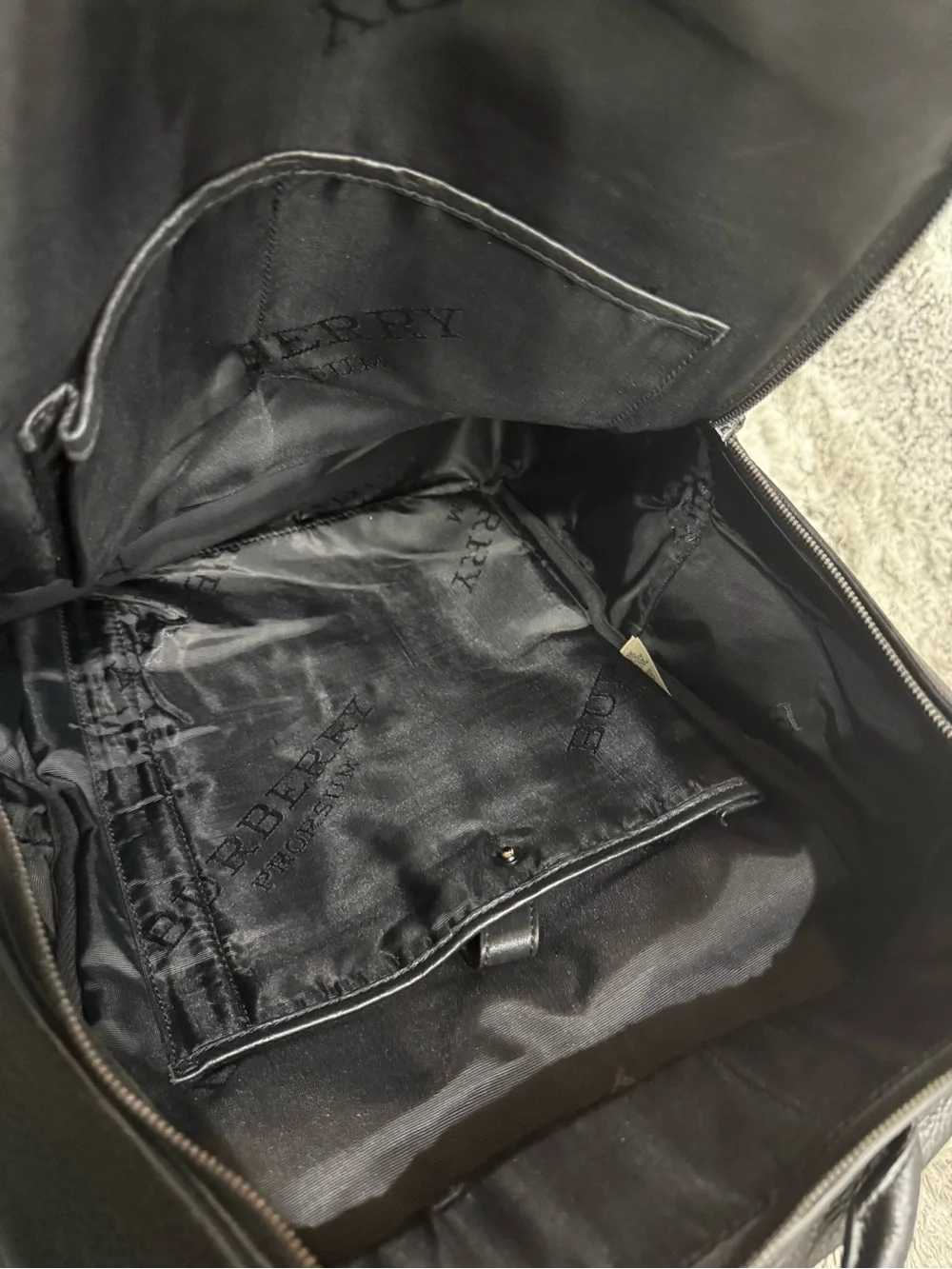Burberry Leather Backpack